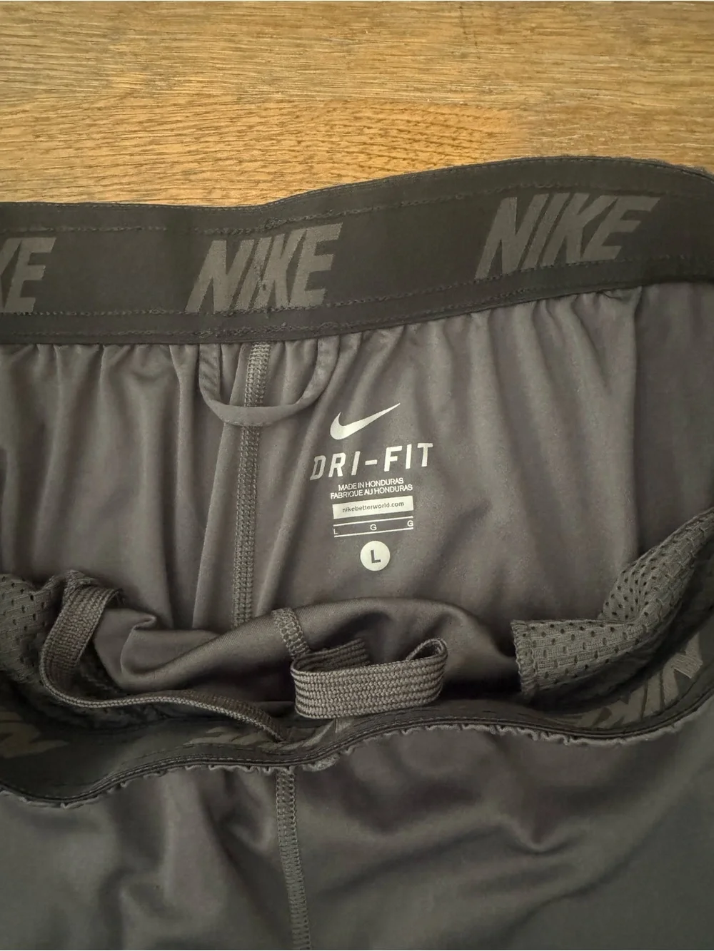Nike Men's Athletic Shorts - Charcoal Gray